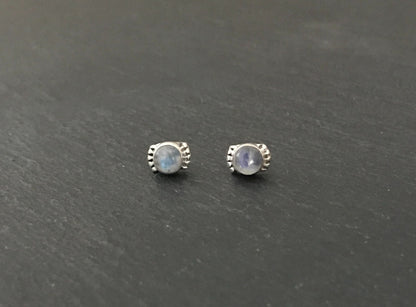 Moonstone Studs image 0