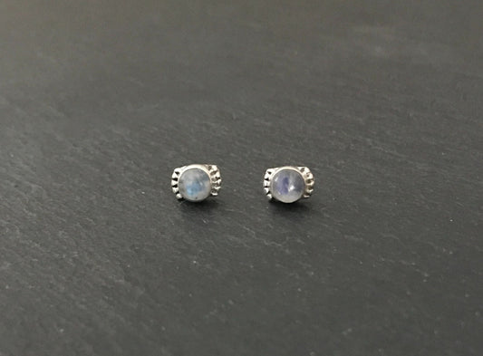 Moonstone Studs image 0