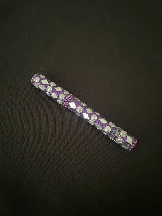 Purple Glitter Pen image 0