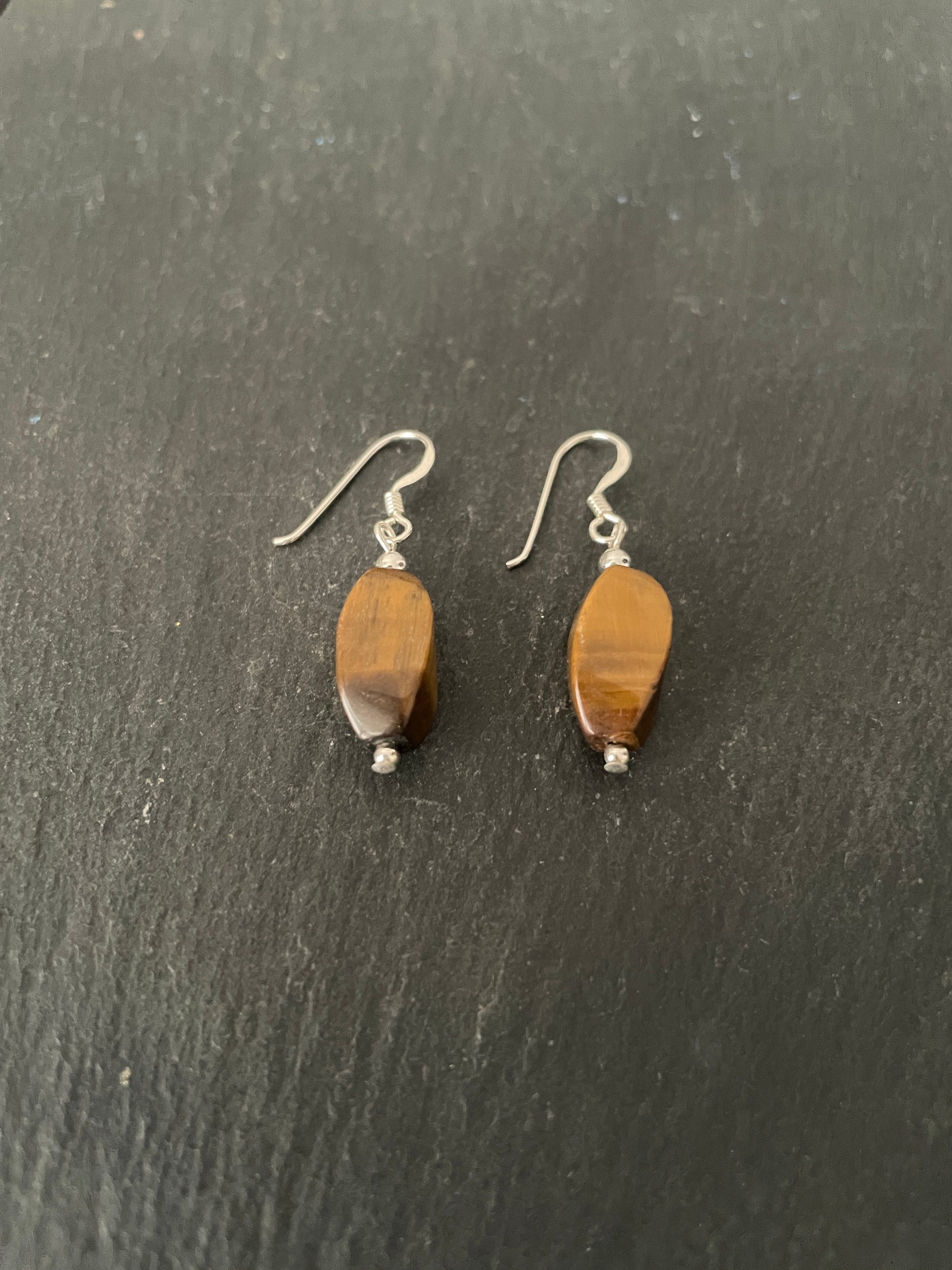 Tiger's Eye Earrings image 1