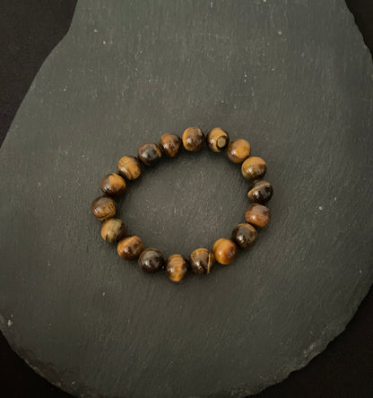 Tiger's Eye Bead Bracelet image 1