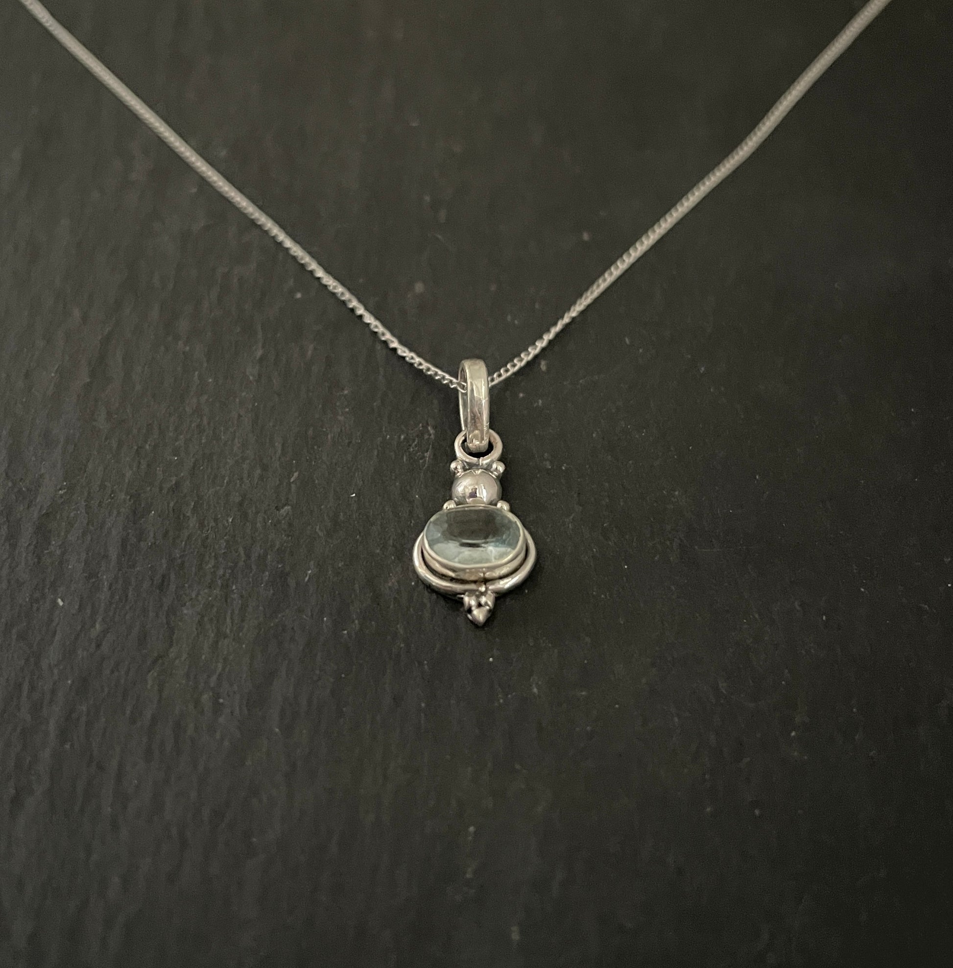 Blue Topaz Pendant image 1