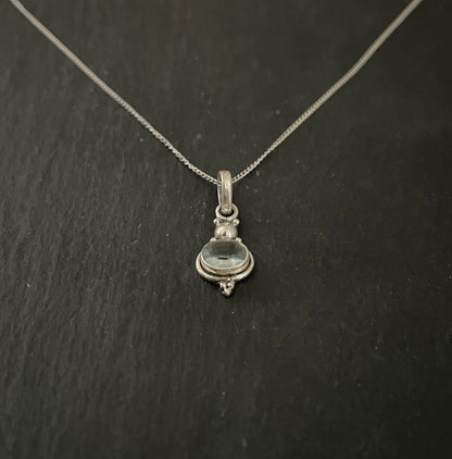 Blue Topaz Pendant image 1