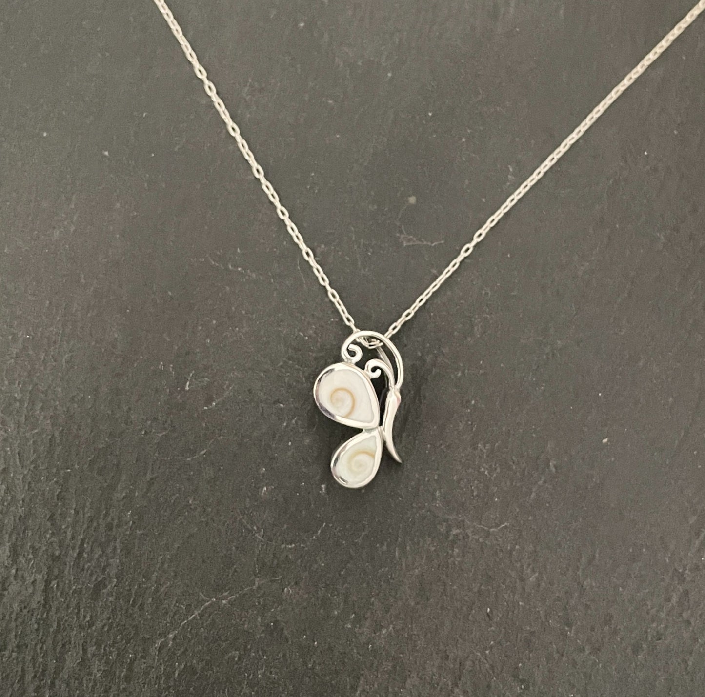 Shiva Shell Butterfly Pendant image 0