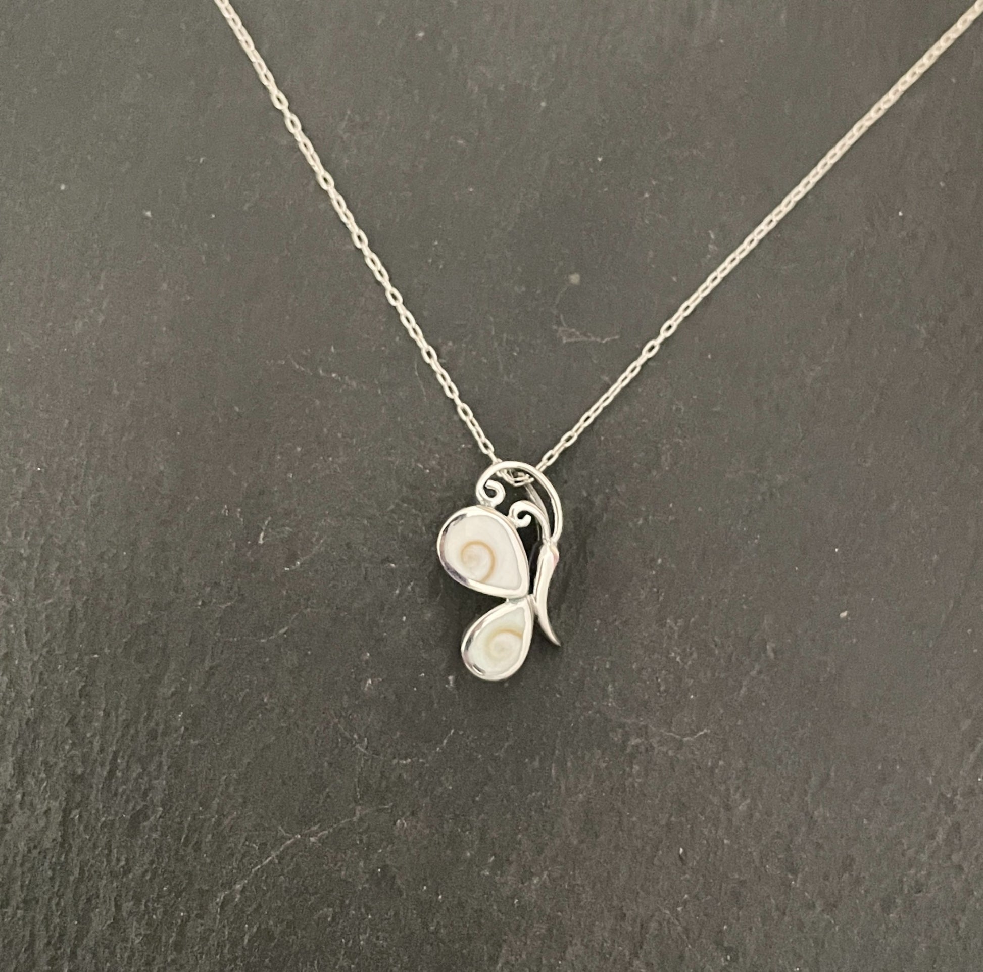 Shiva Shell Butterfly Pendant image 0