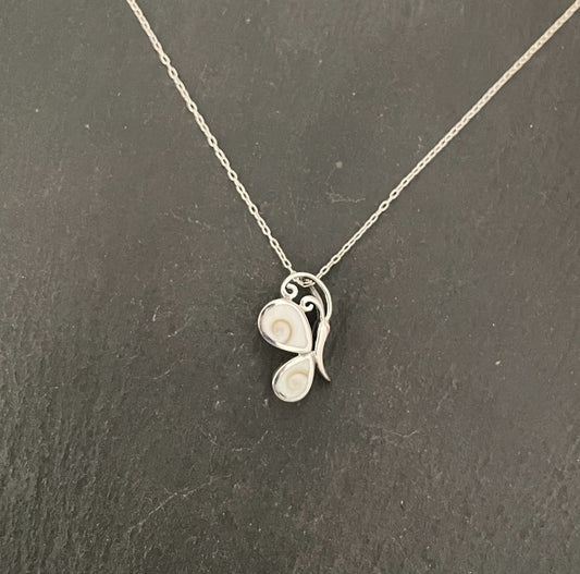 Shiva Shell Butterfly Pendant image 0