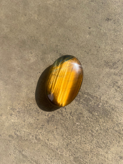 Tiger's Eye Palm Stone image 0