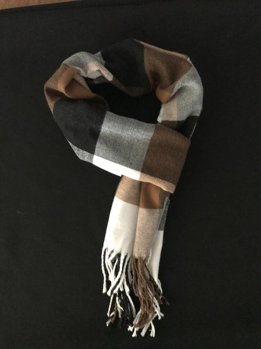 Brown and Black Scarf image 0