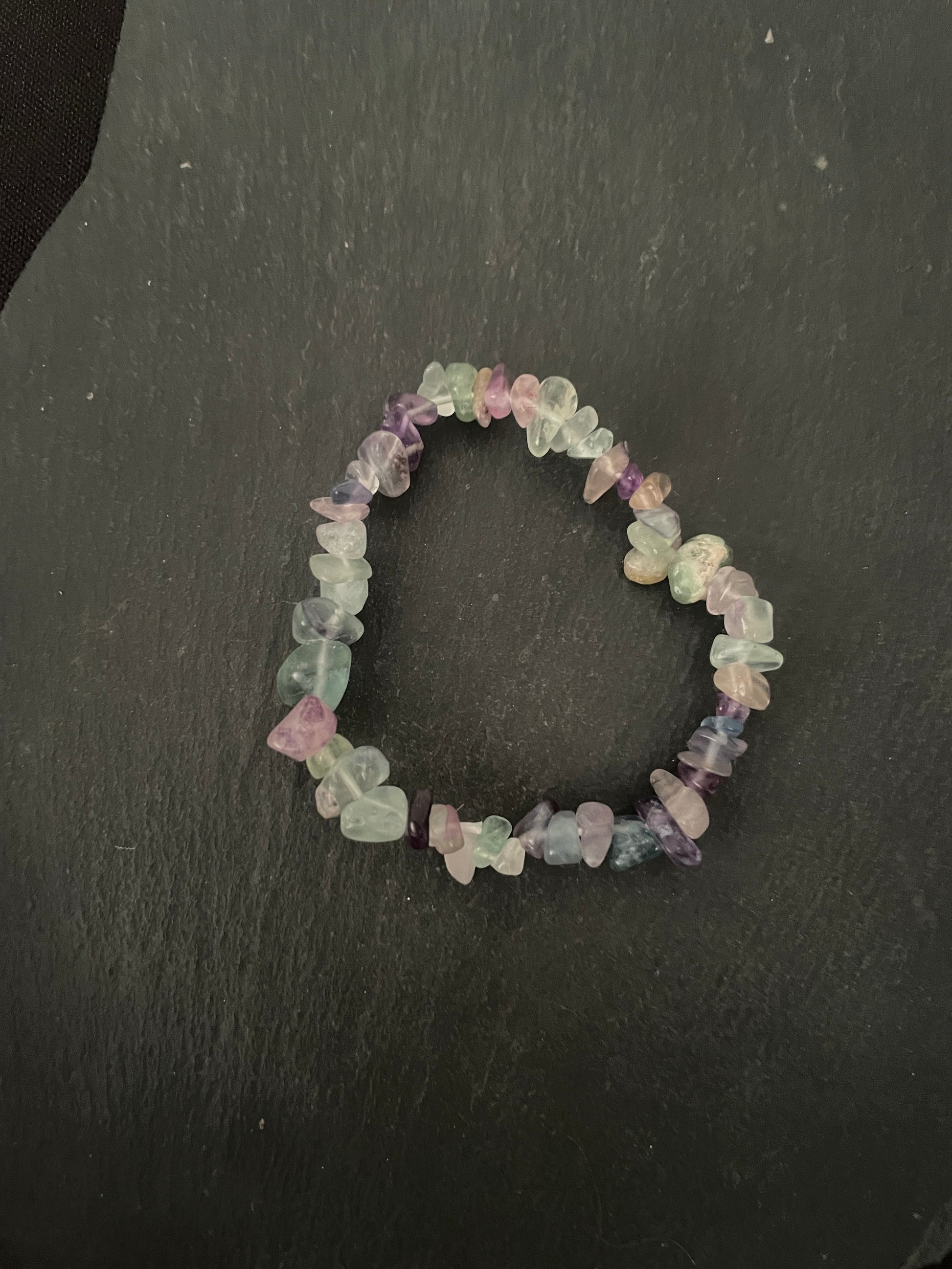 Fluorite Chip Bracelet image 1