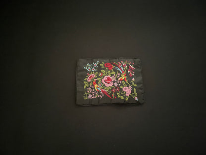 Black Flower Jewellery Wrap image 2