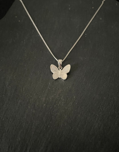 Mother of Pearl Butterfly Pendant image 1