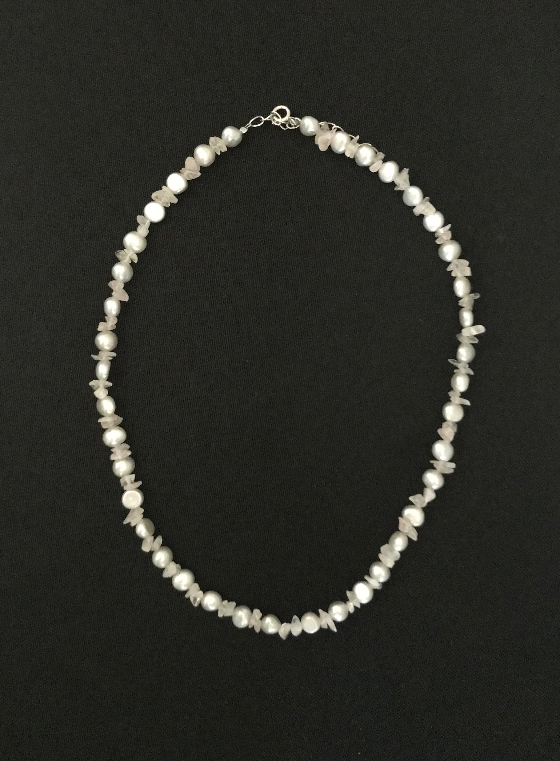 Pearl and Gemstone Necklace image 2