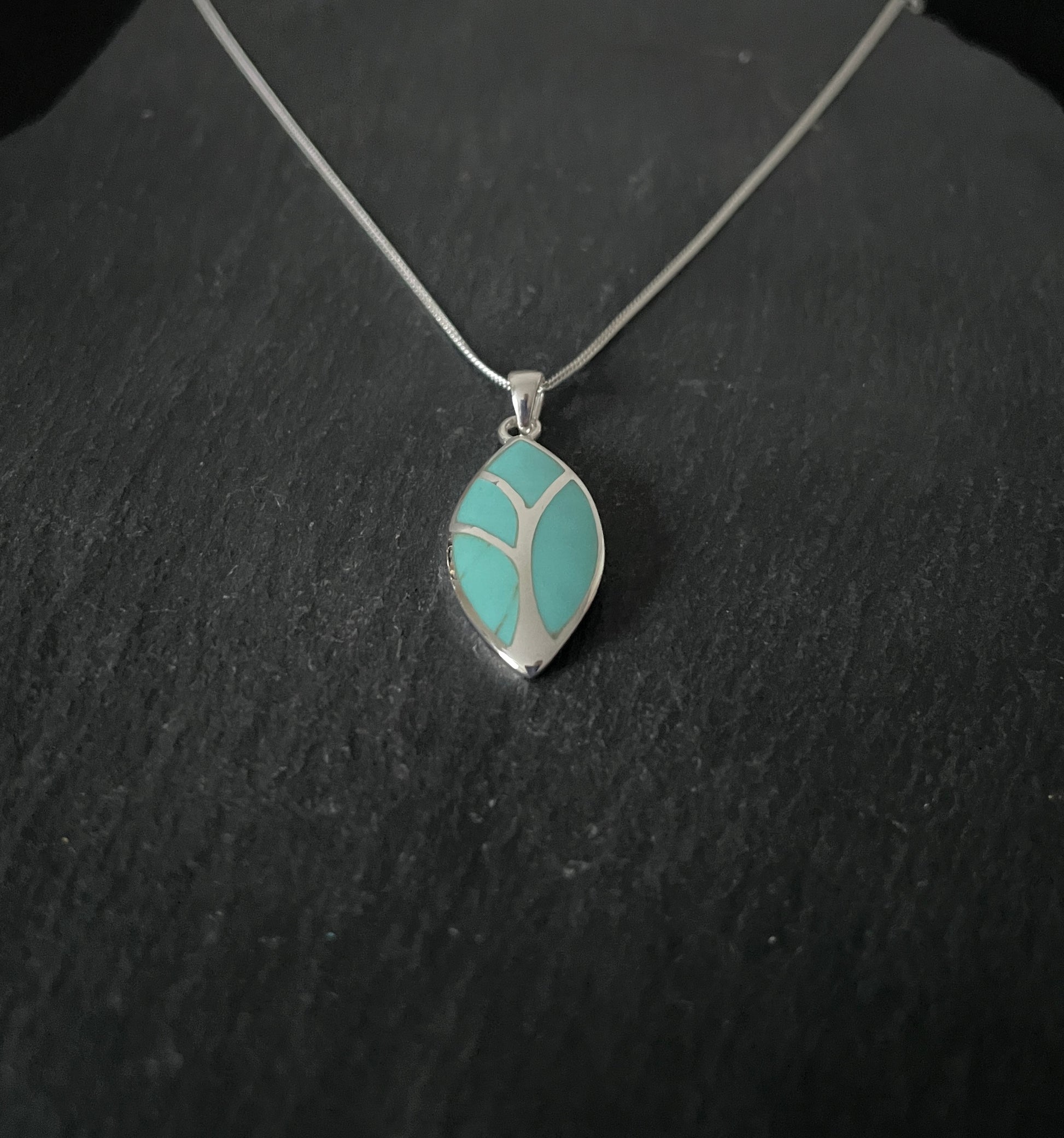 Turquoise Kite Pendant image 1