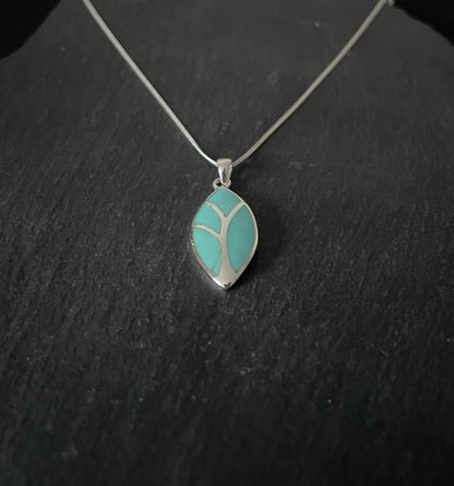 Turquoise Kite Pendant image 1