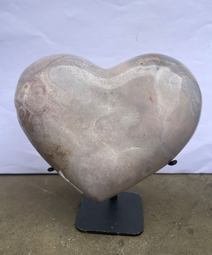 Pink Amethyst Heart image 0