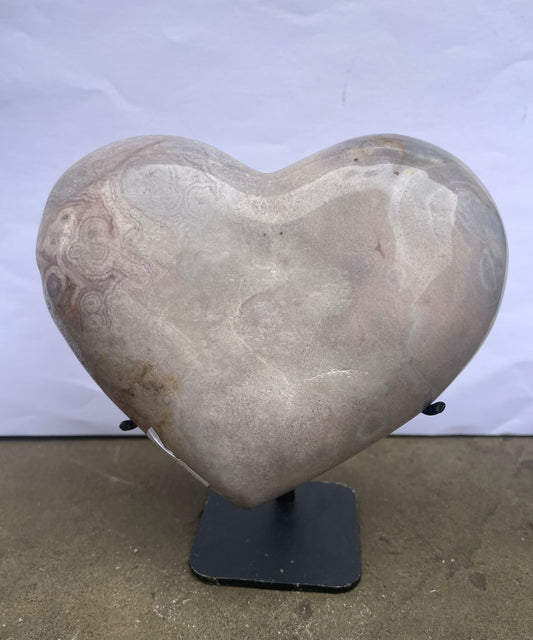 Pink Amethyst Heart image 0