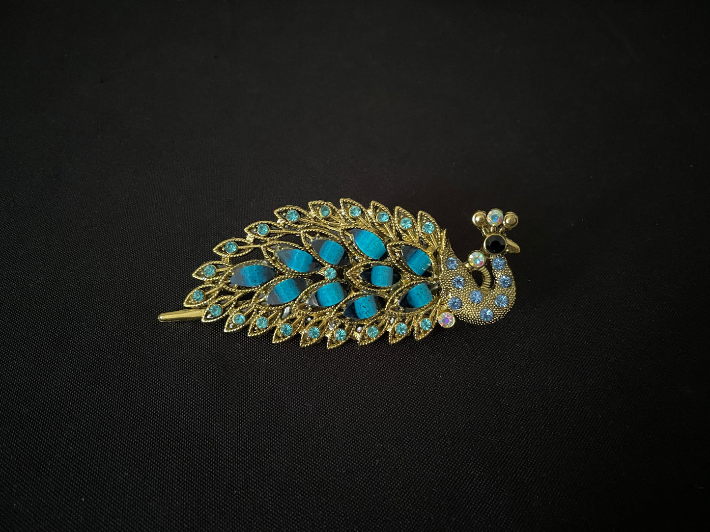 Peacock Hair Clip image 6