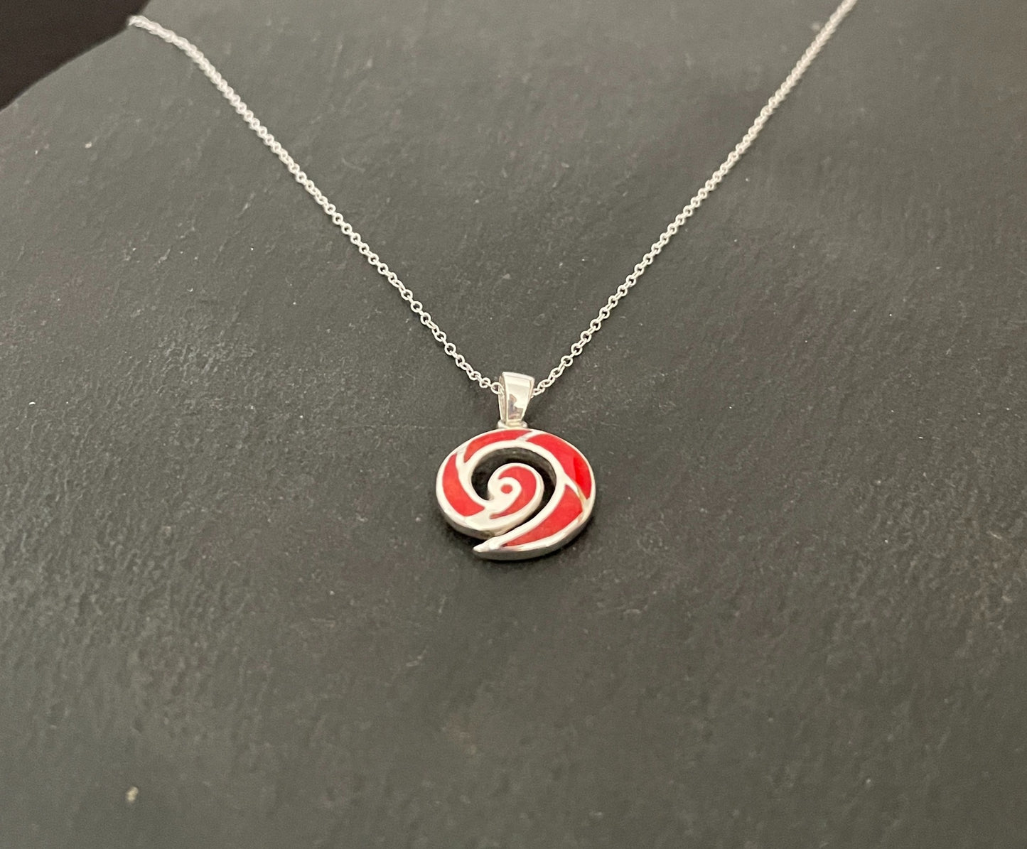 Coral Swirl Pendant image 1
