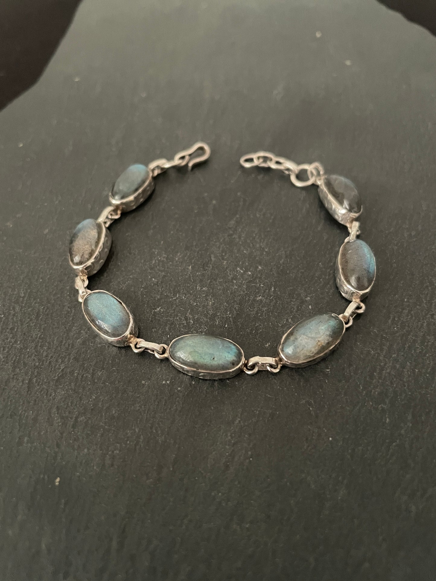 Labradorite and Silver Bracelet image 0