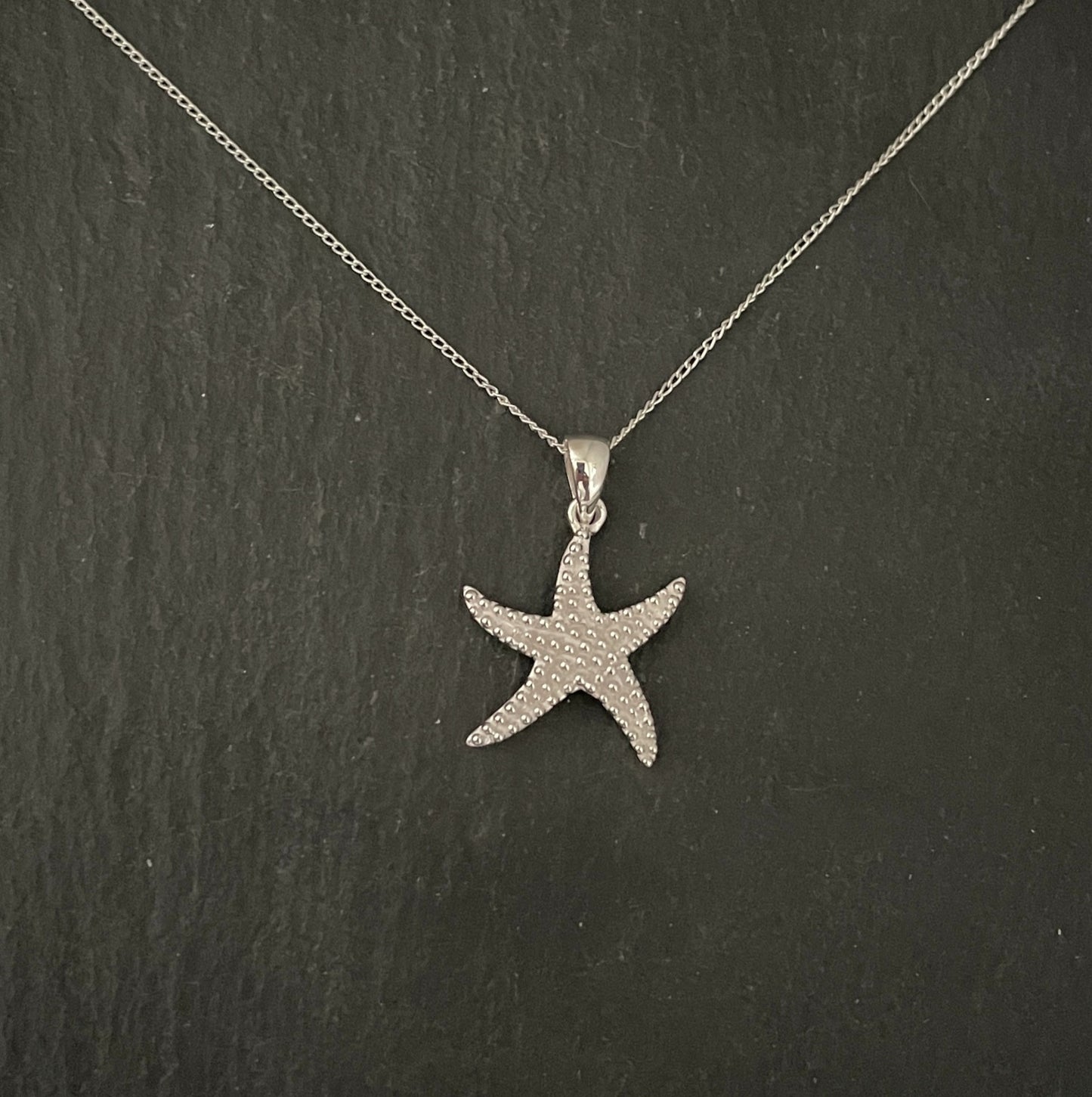 Silver Starfish Pendant image 0