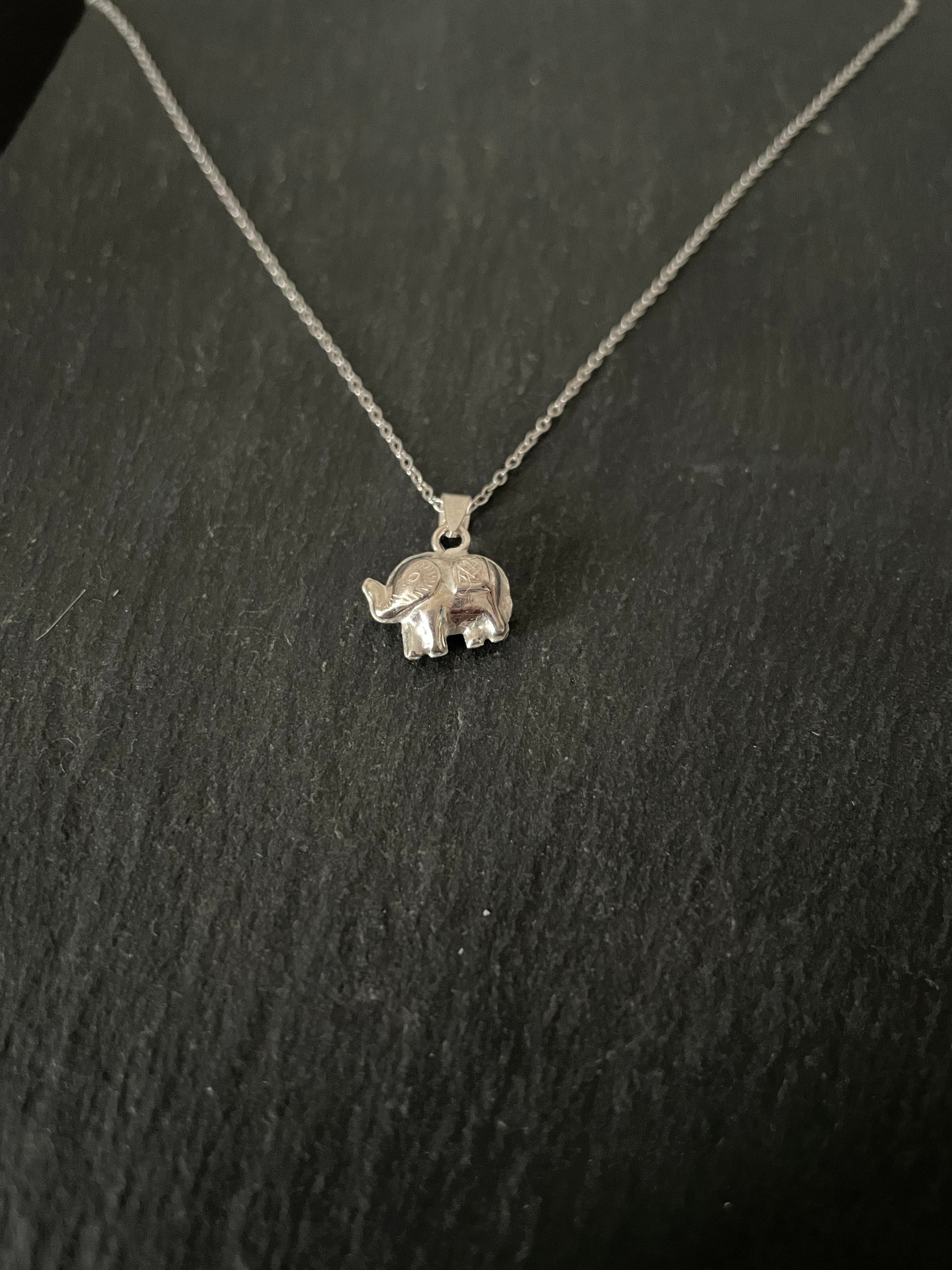 Silver Elephant Pendant image 1