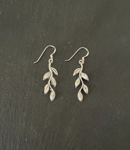 Shiva Shell Leaf Earrings image 0