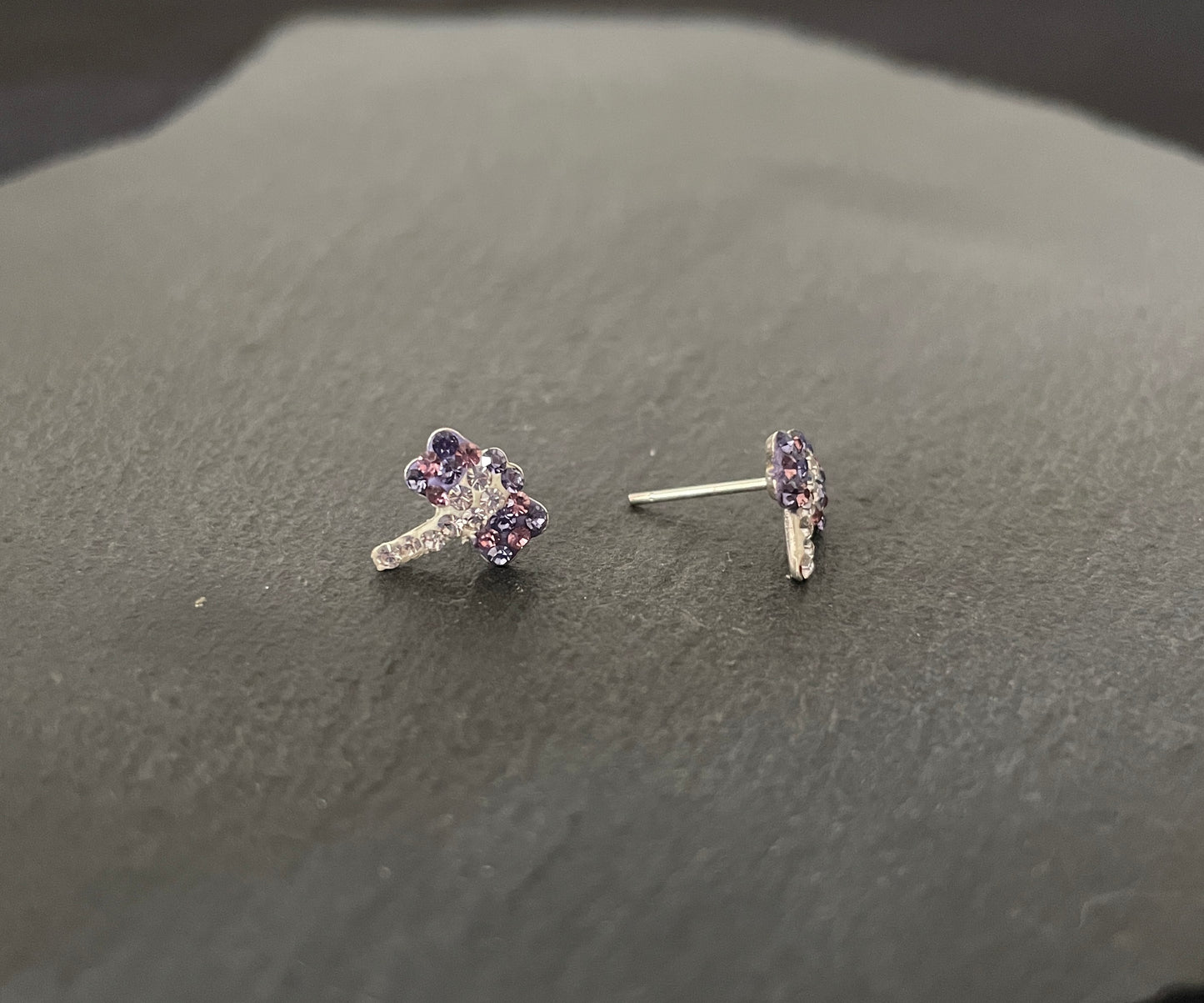 Cubic Zirconia Dragonfly Stud Earrings image 3