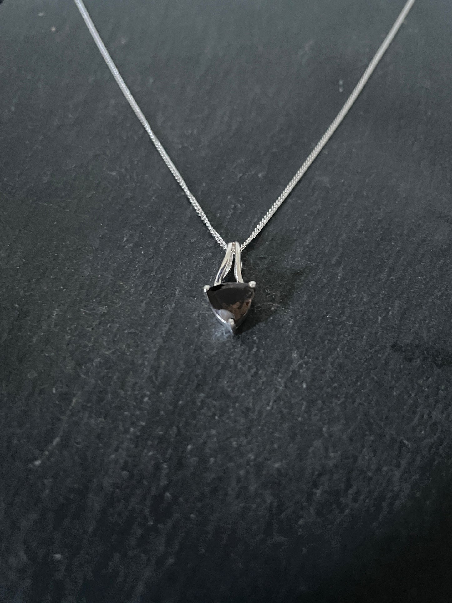 Smokey Quartz and Silver Pendant image 1
