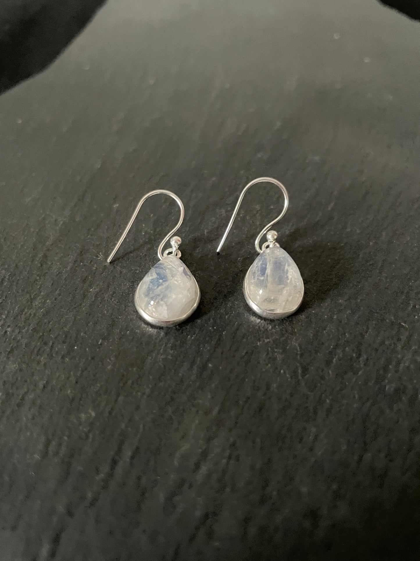 Moonstone Teardrop Earrings image 1