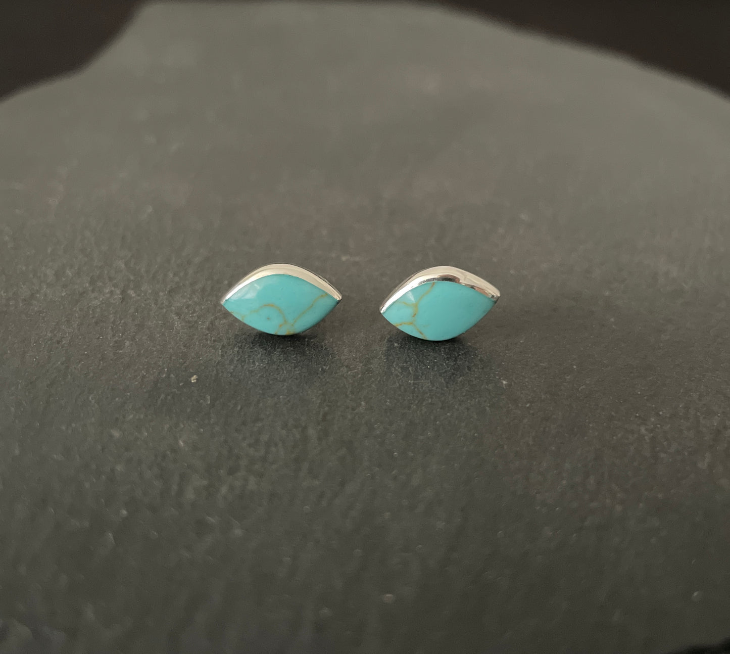 Turquoise Kite Stud Earrings image 0