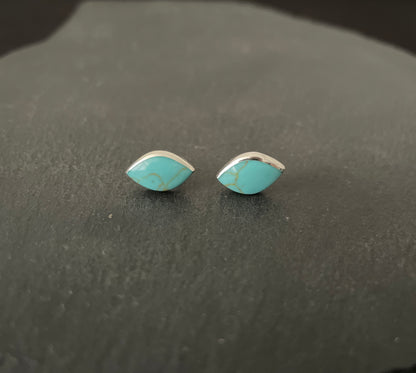 Turquoise Kite Stud Earrings image 0
