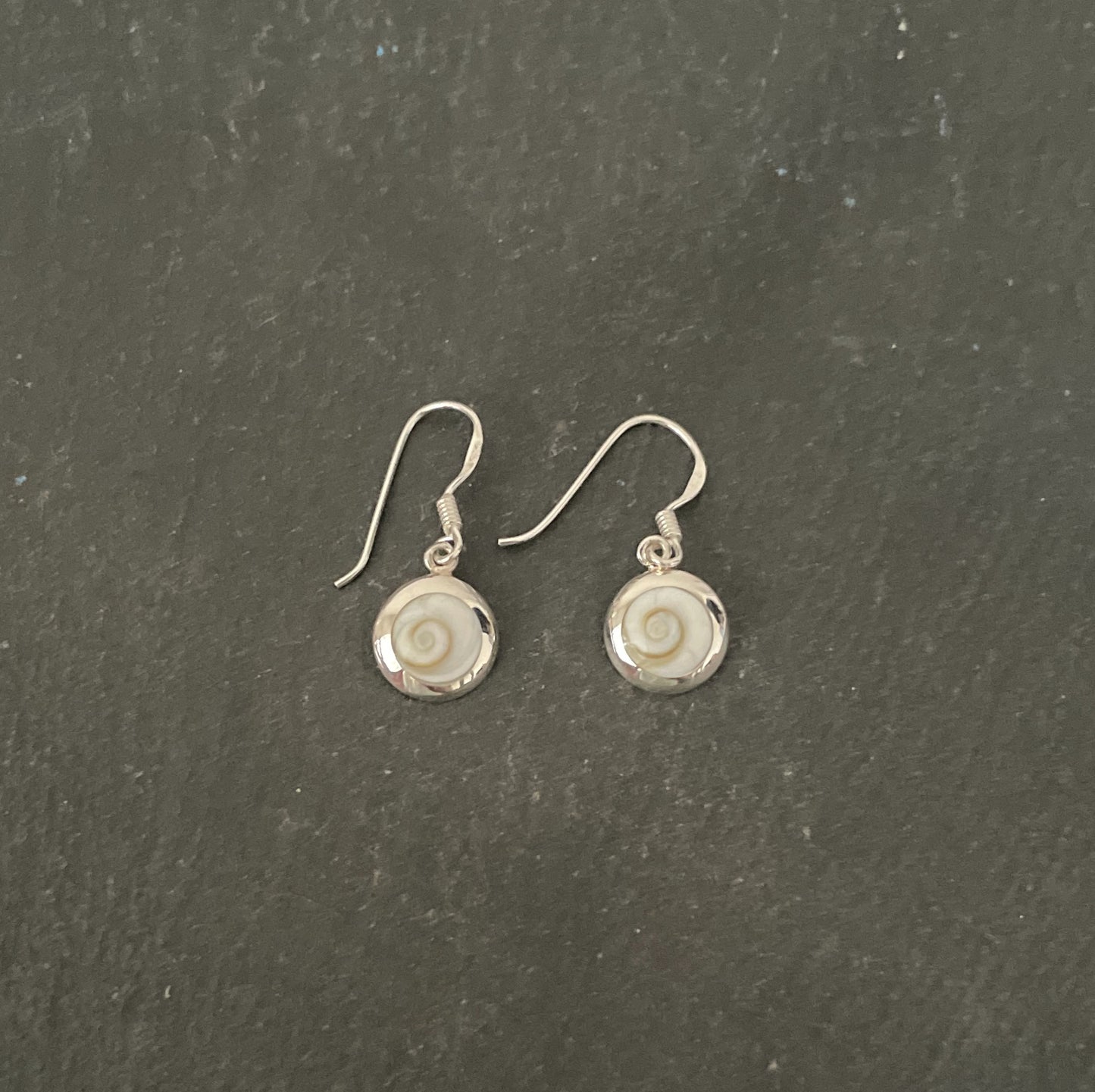 Shiva Shell Round Earrings image 0