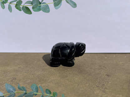 Black Obsidian Turtle image 0