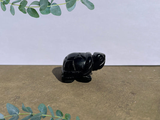 Black Obsidian Turtle image 0