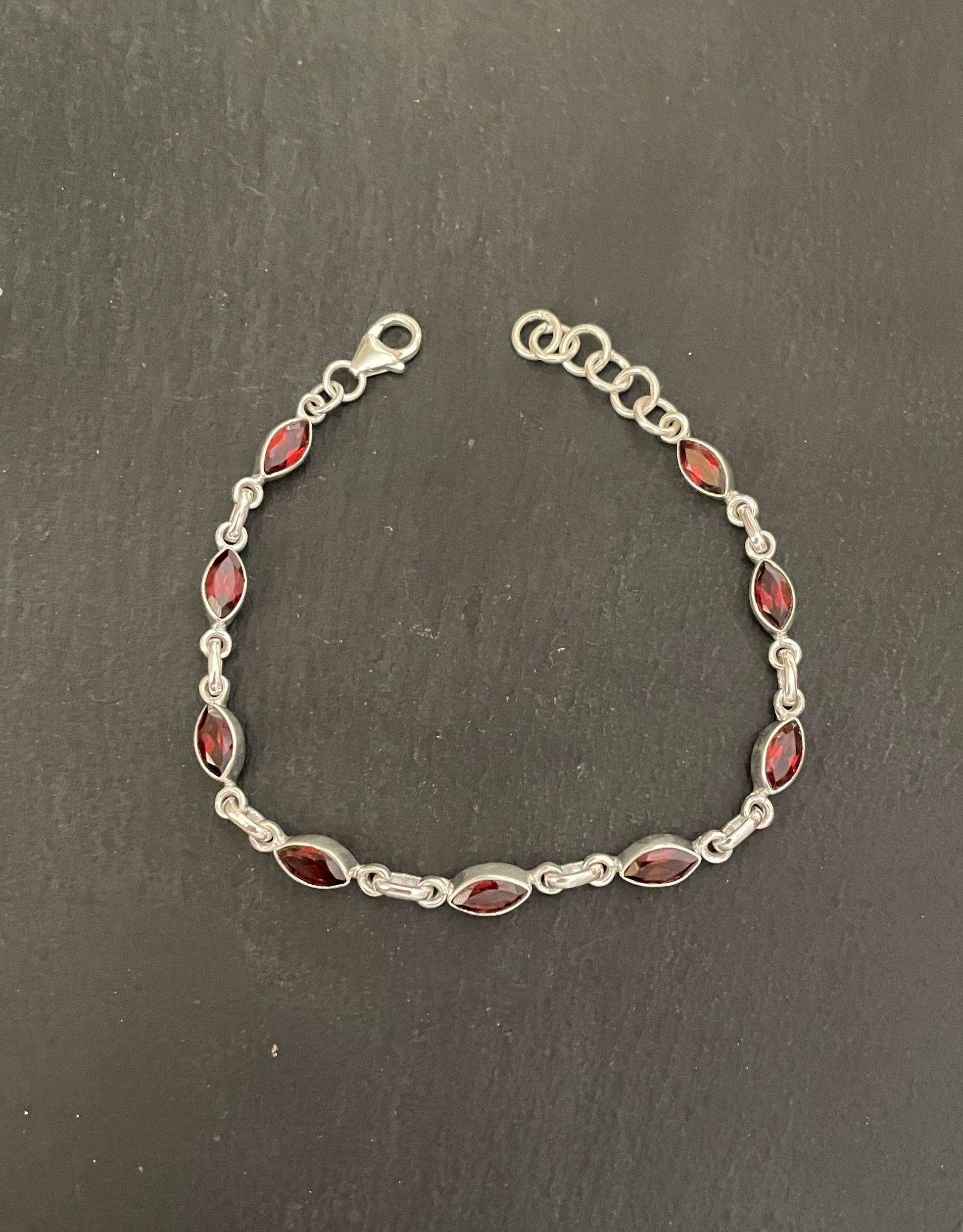 Garnet Bracelet image 1