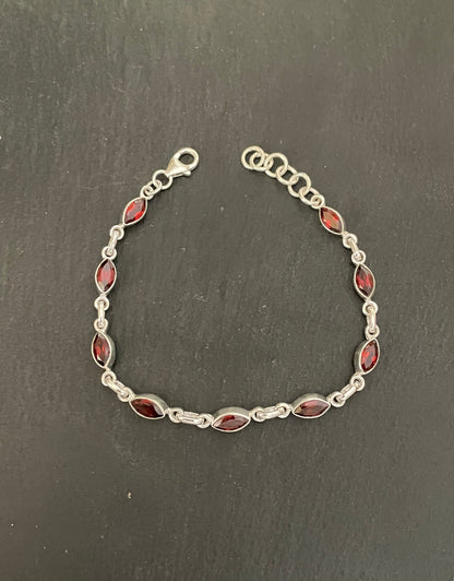 Garnet Bracelet image 1