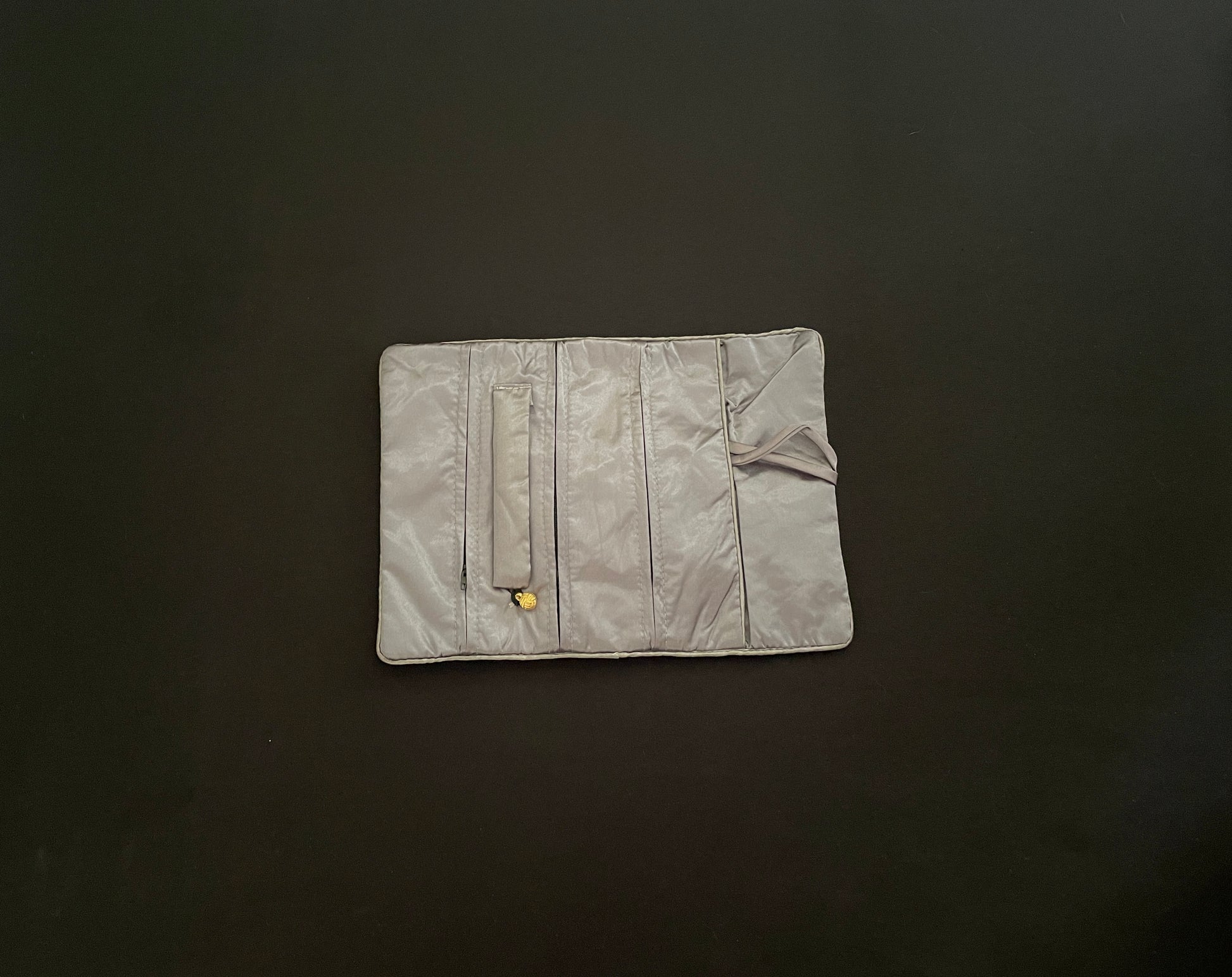 Grey Flower Jewellery Wrap image 3