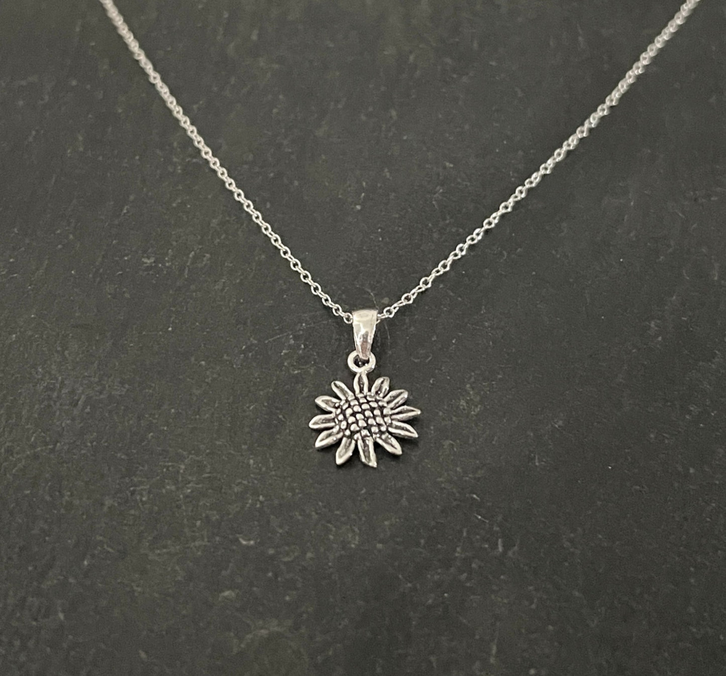 Silver Flower Pendant image 1