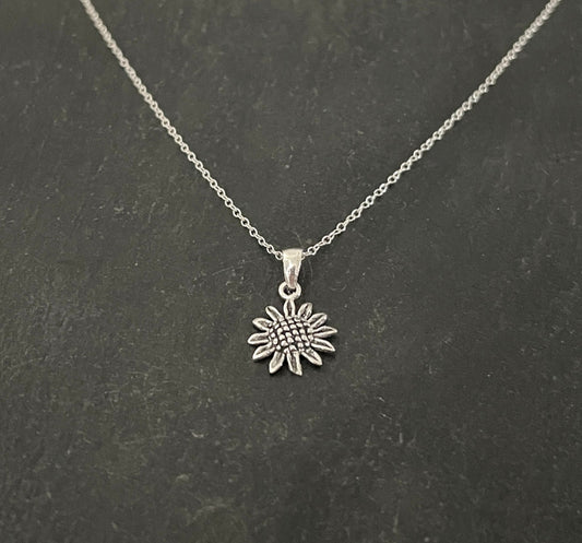 Silver Flower Pendant image 1