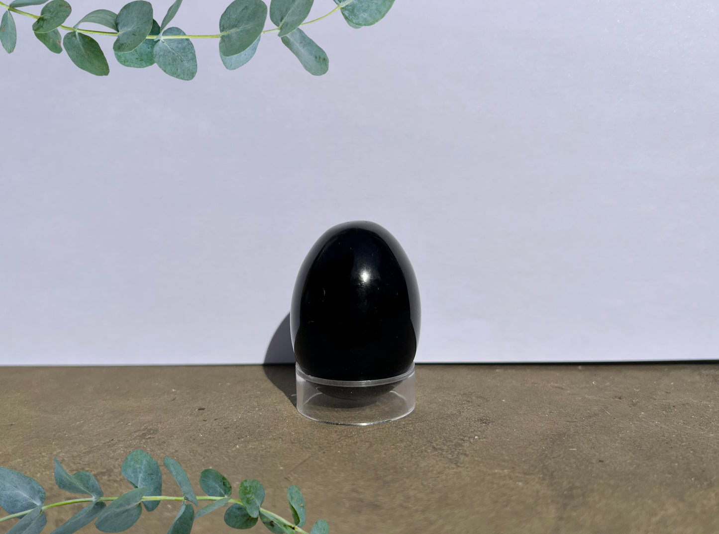 Black Obsidian Egg image 0