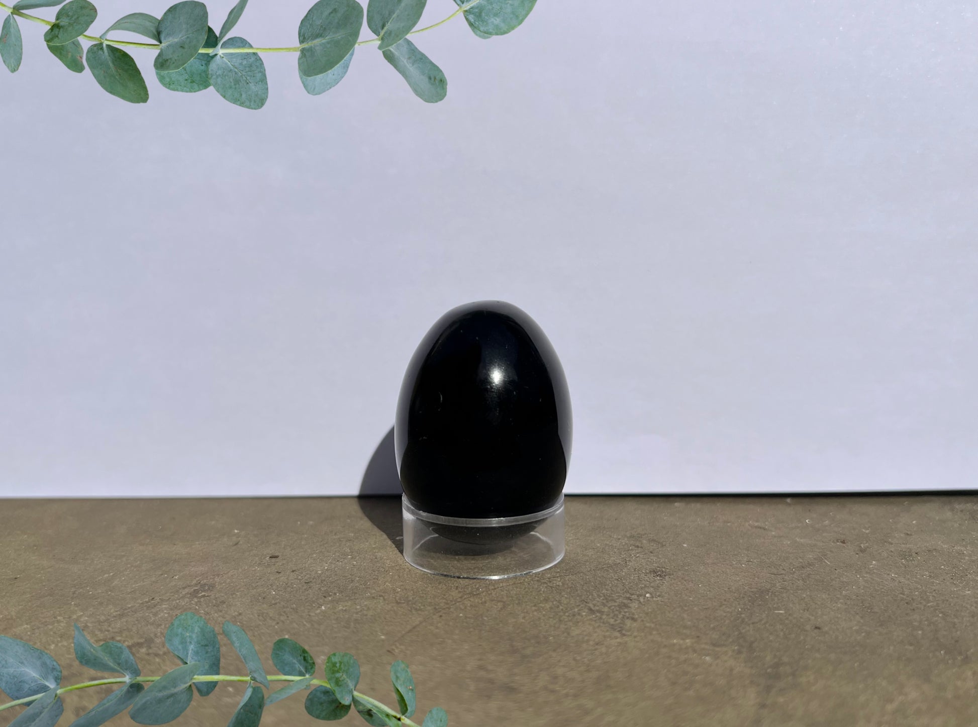 Black Obsidian Egg image 0