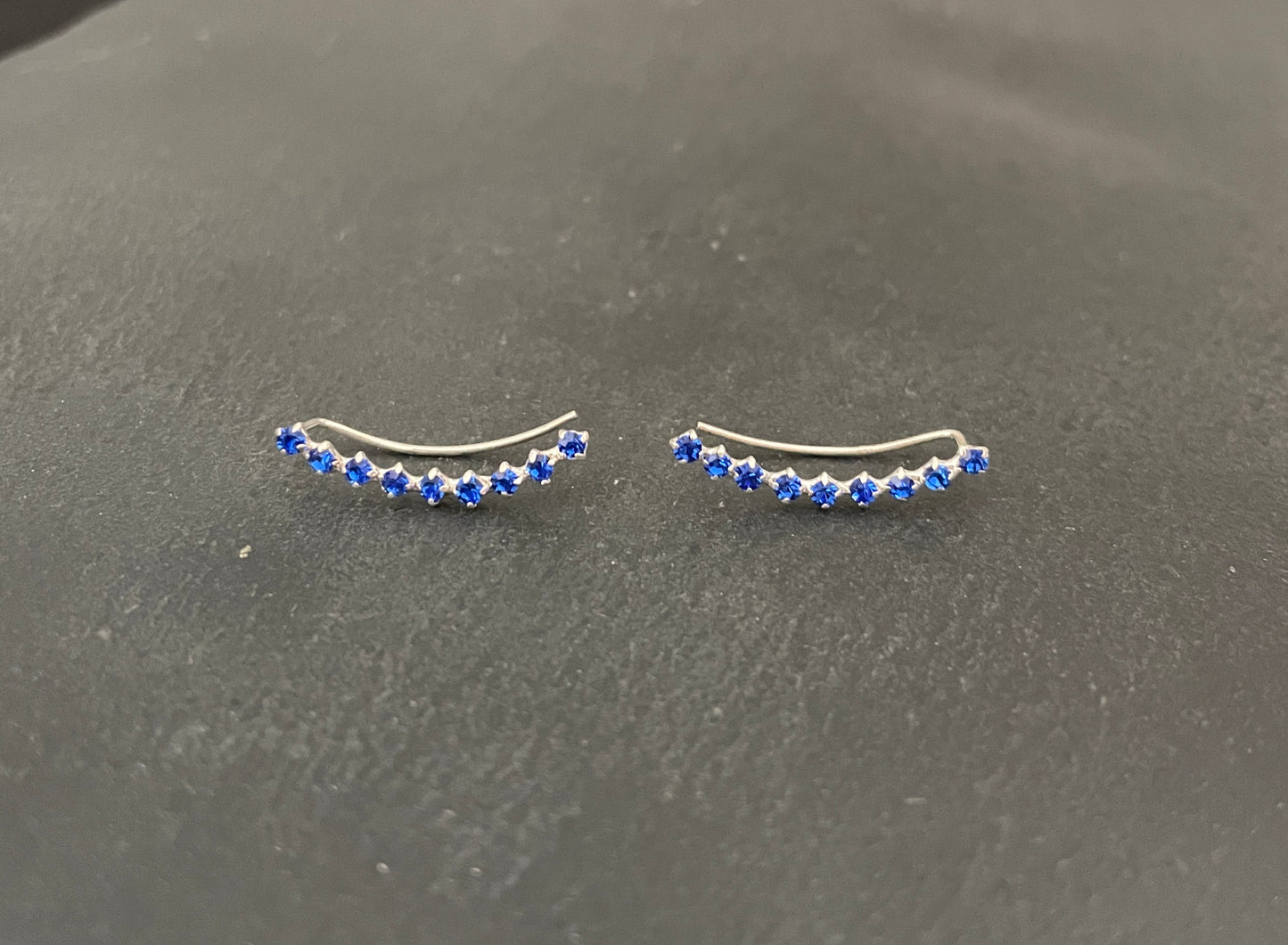 Cubic Zirconia Single Row Ear Climbers image 0