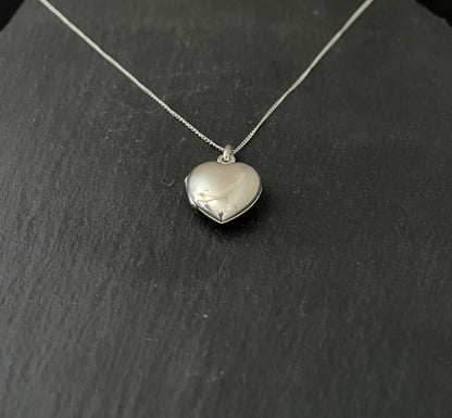 Silver Heart Locket image 1