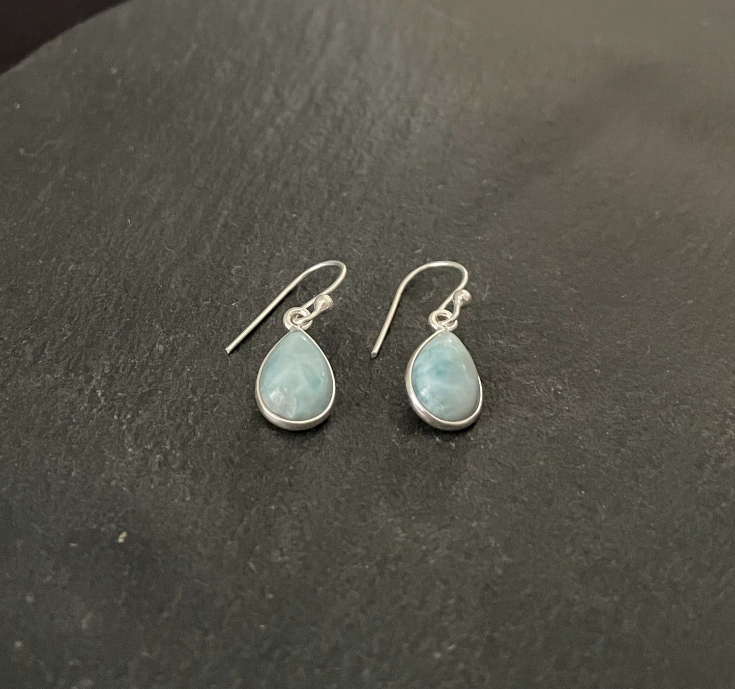 Larimar Teardrop Earrings image 1