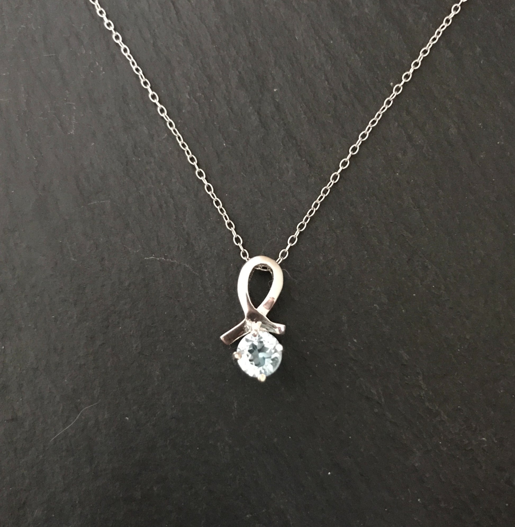 Blue Topaz Pendant image 1