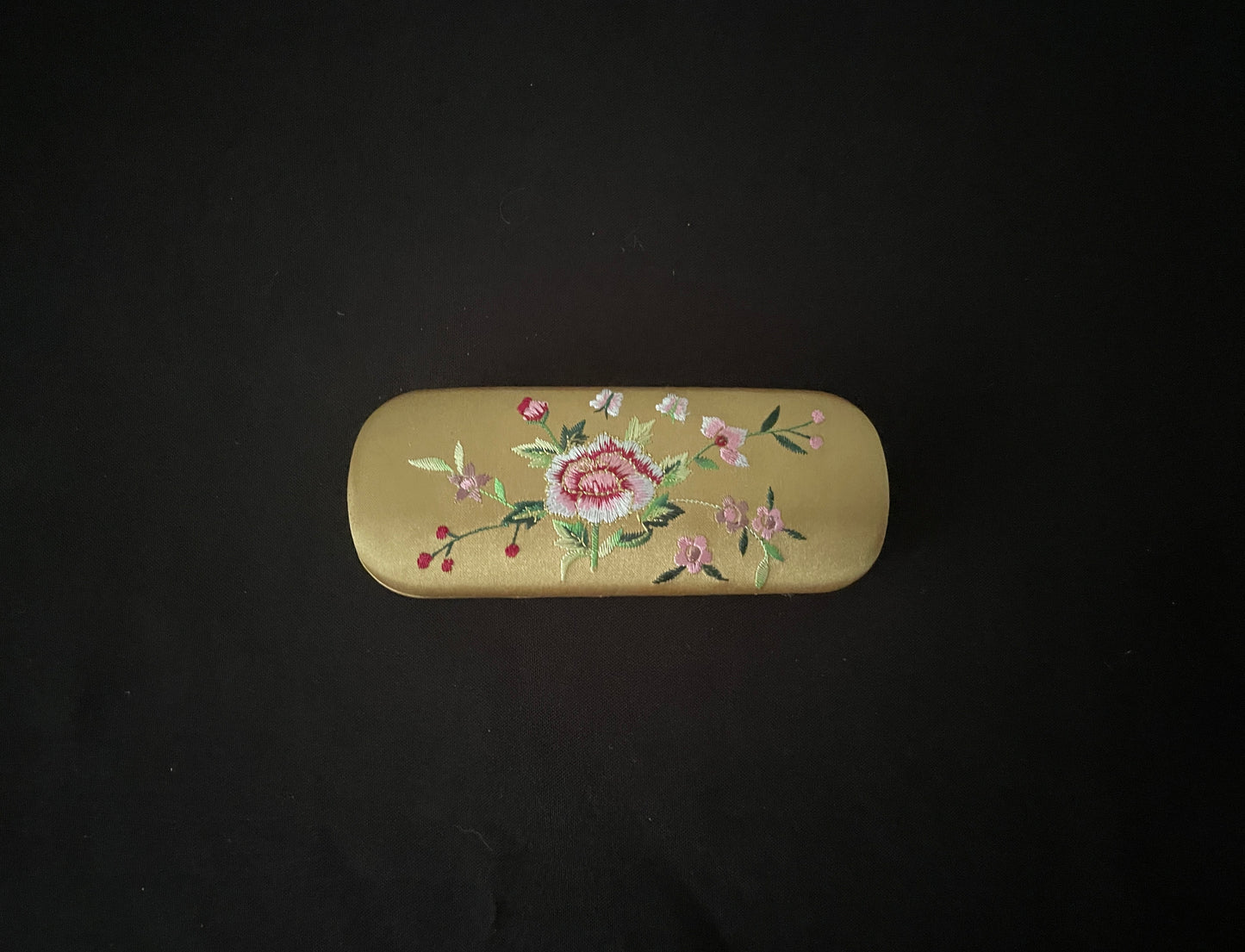 Embroided Flower Glasses Case image 2