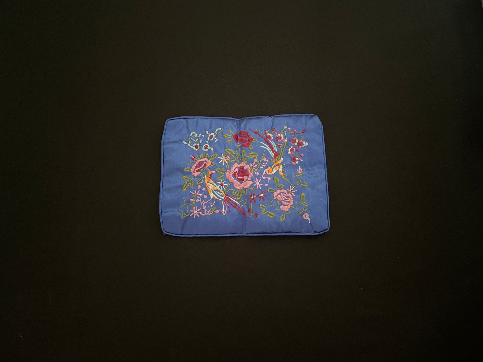 Blue Flower Jewellery Wrap image 2