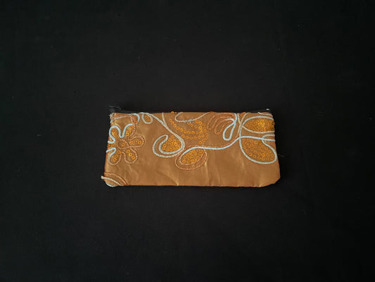 Orange Sequin Purse image 0