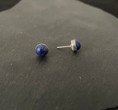 Lapis Lazuli Round Studs image 1