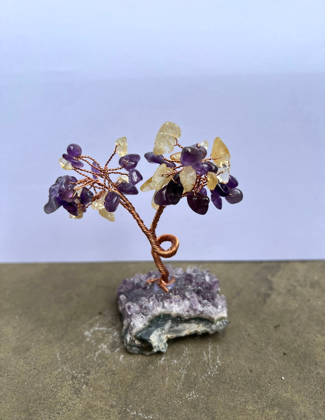 Gemstone Trees on Amethyst Base image 2